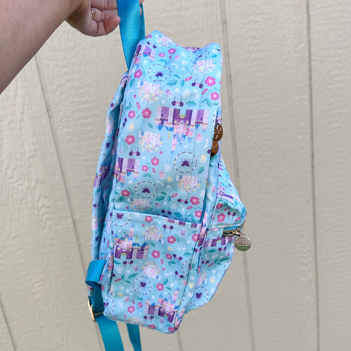 Blue Castle Mini Backpack