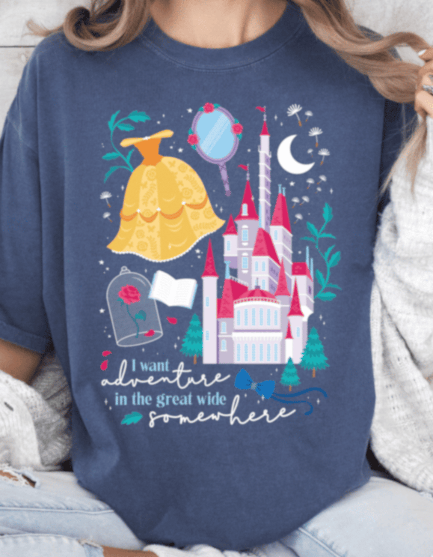 Beauty printed Tee/Sweatshirt