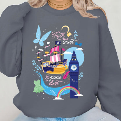 Peter Pan printed Tee/Sweatshirt