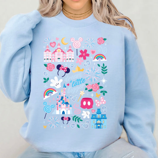 DL Paris printed tee/Sweatshirt
