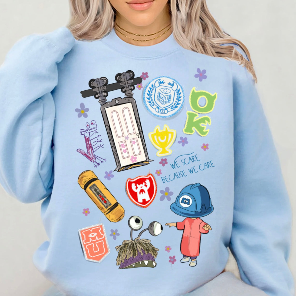 Monsters printed Tee/Sweatshirt