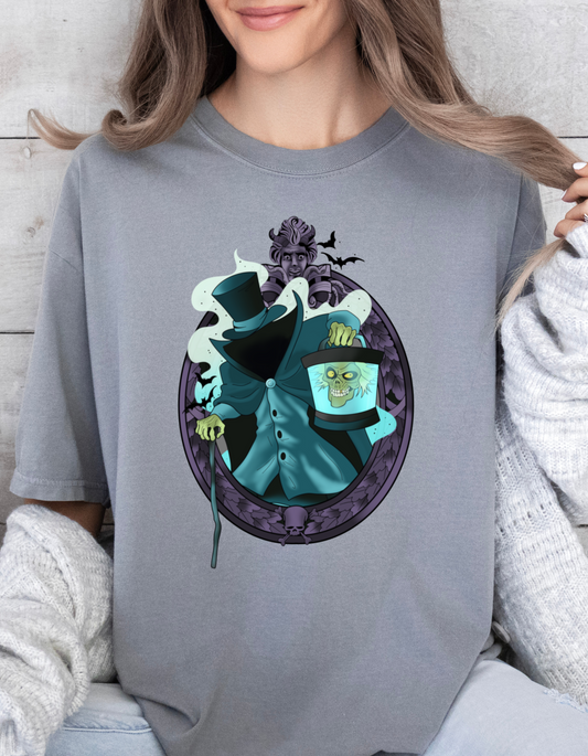 Hatbox ghost printed tee/Sweatshirt